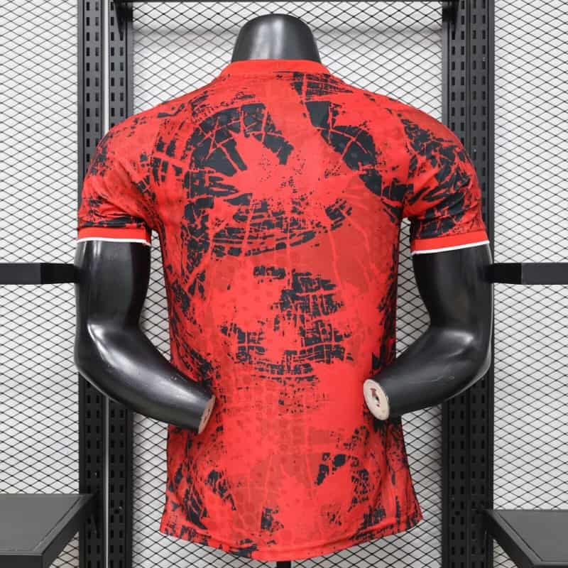 Thailand Quality(AAA) 2026 Canada Red Soccer Jersey (Player)