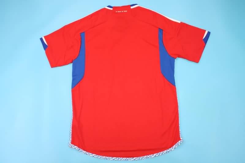 Thailand Quality(AAA) 2022 Chile Home Soccer Jersey