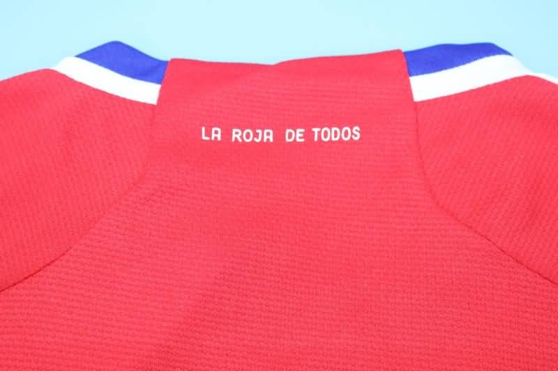 Thailand Quality(AAA) 2022 Chile Home Soccer Jersey