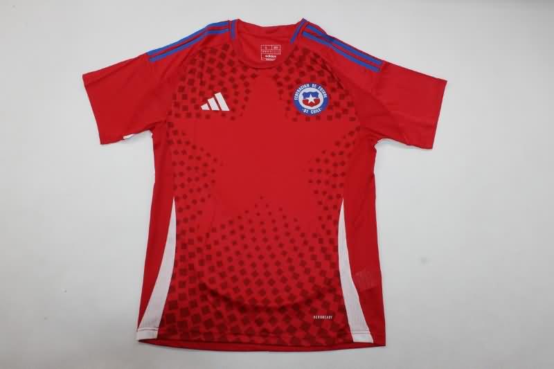 Thailand Quality(AAA) 2024 Chile Copa America Home Soccer Jersey