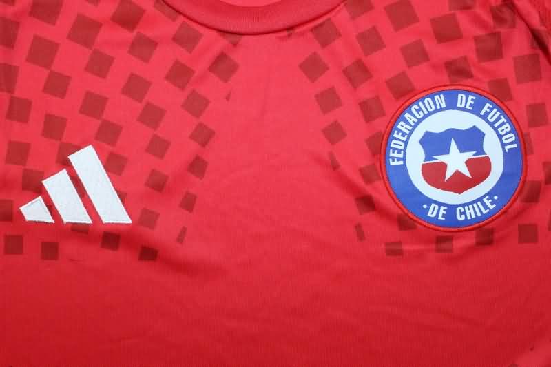 Thailand Quality(AAA) 2024 Chile Copa America Home Soccer Jersey