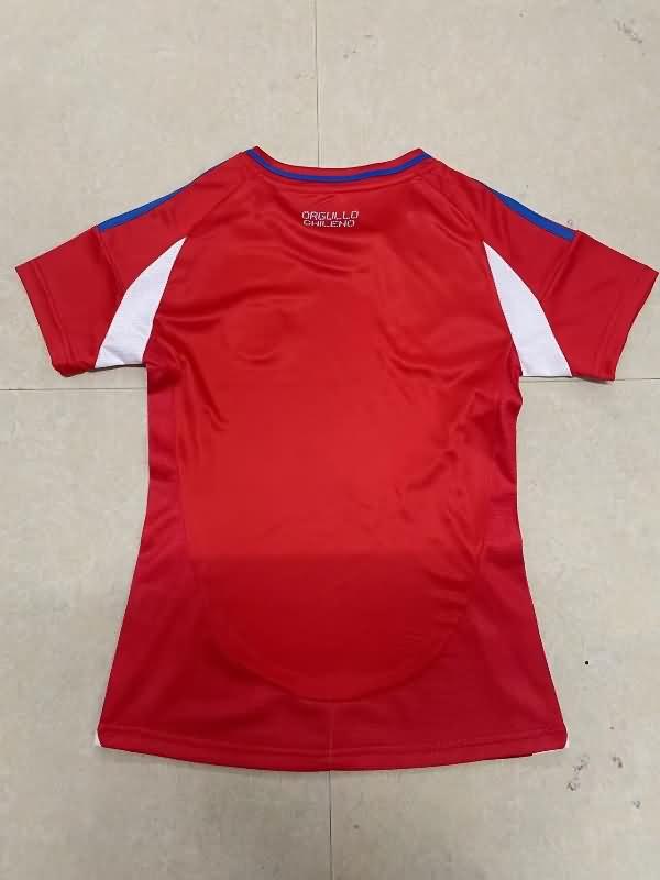 Thailand Quality(AAA) 2024 Chile Copa America Home Women Soccer Jersey
