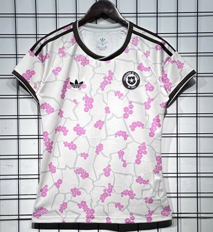 Thailand Quality(AAA) 2026 Chile Away Women Soccer Jersey