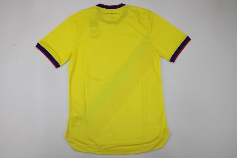 Thailand Quality(AAA) 2022 Columbia Yellow Soccer Jersey (Player)
