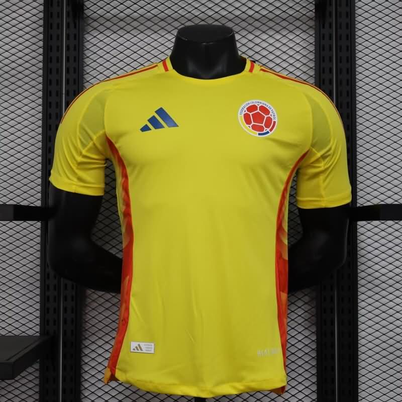 Thailand Quality(AAA) 2024 Colombia Copa America Home Soccer Jersey (Player)