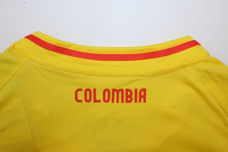 Thailand Quality(AAA) 2024 Colombia Copa America Home Women Soccer Jersey