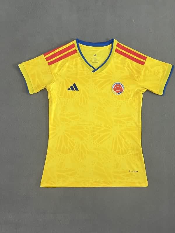 Thailand Quality(AAA) 25/26 Colombia Home Women Soccer Jersey