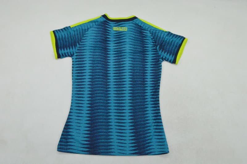 Thailand Quality(AAA) 2026 Colombia World Cup Away Women Soccer Jersey