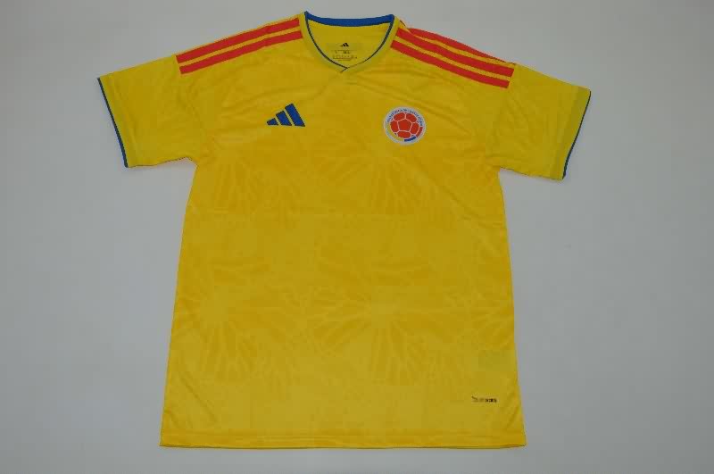 Thailand Quality(AAA) 2026 World Cup Colombia Home Soccer Jersey