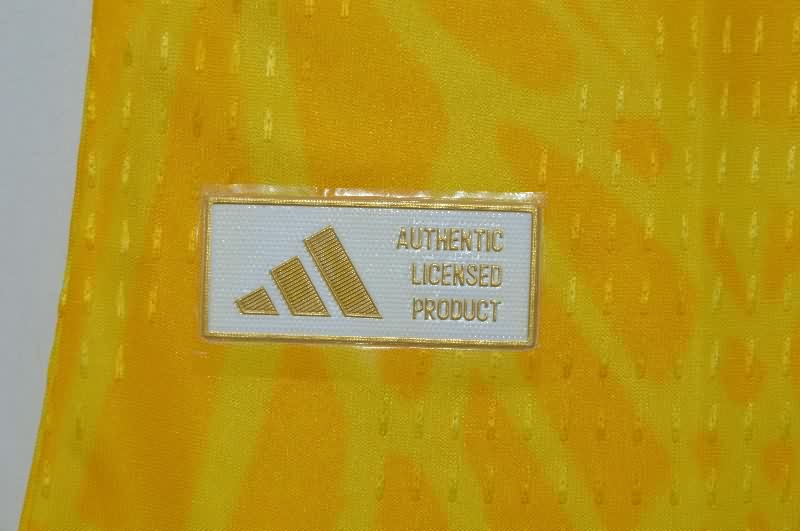 Thailand Quality(AAA) 2026 Colombia World Cup Home Long Sleeve Soccer Jersey (Player)