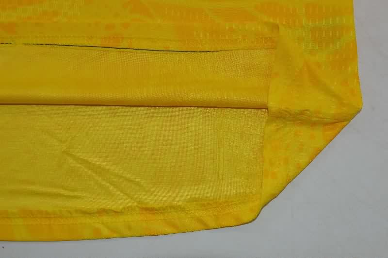 Thailand Quality(AAA) 2026 Colombia World Cup Home Long Sleeve Soccer Jersey (Player)