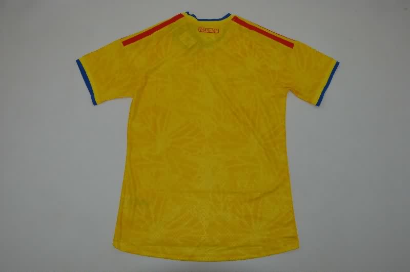 Thailand Quality(AAA) 2026 World Cup Colombia Home Soccer Jersey (Player)