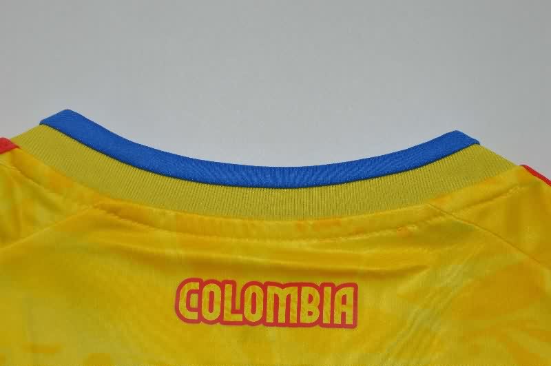 Thailand Quality(AAA) 2026 World Cup Colombia Home Women Soccer Jersey
