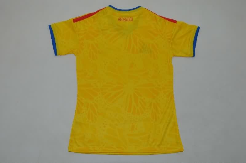 Thailand Quality(AAA) 2026 World Cup Colombia Home Women Soccer Jersey