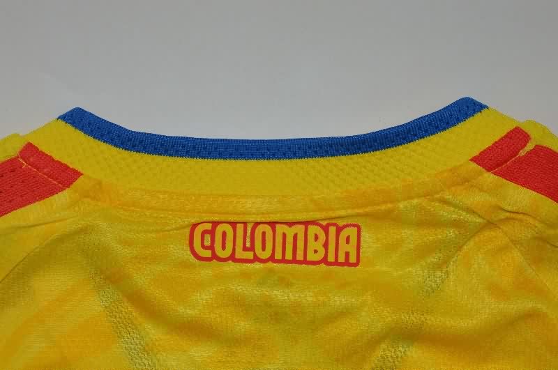 Thailand Quality(AAA) 2026 Colombia World Cup Home Women Soccer Jersey (Player)