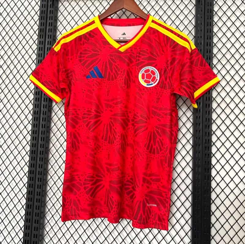Thailand Quality(AAA) 2026 Colombia Red Soccer Jersey