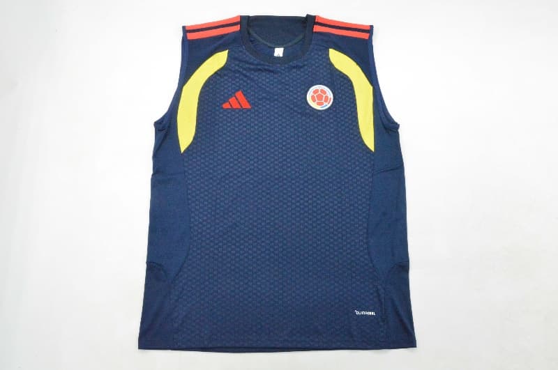 Thailand Quality(AAA) 2026 Colombia Training Vest Soccer Jersey 02