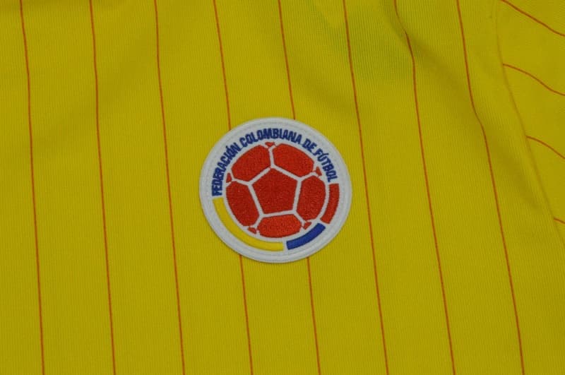 Thailand Quality(AAA) 2026 Colombia Yellow Soccer Jersey