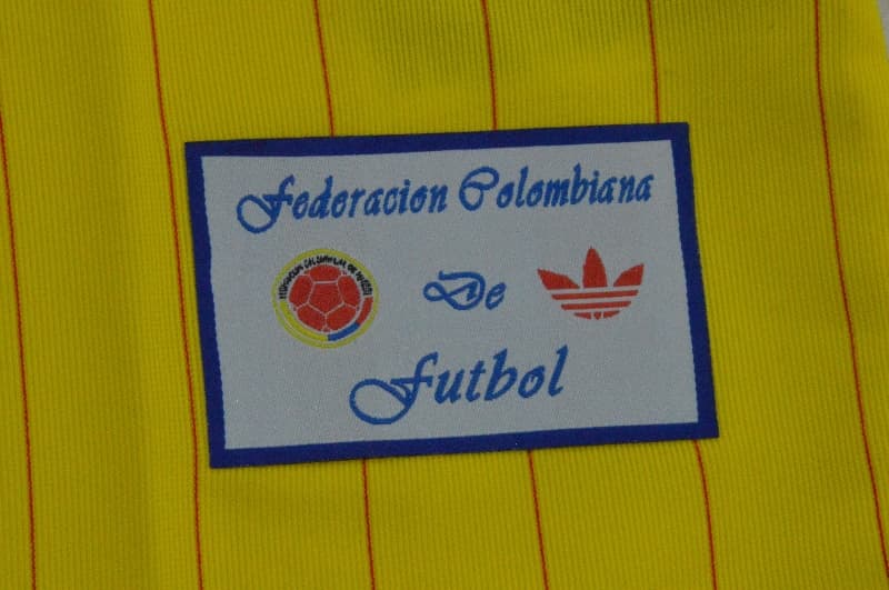 Thailand Quality(AAA) 2026 Colombia Yellow Soccer Jersey