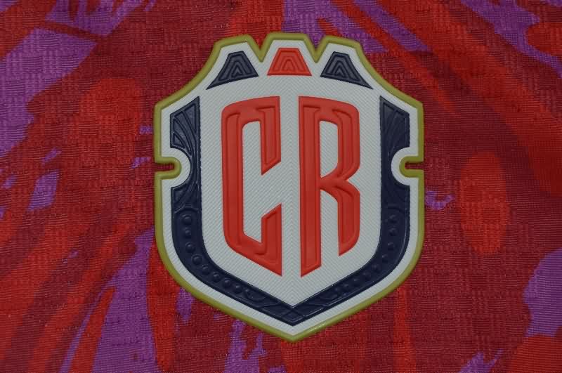 Thailand Quality(AAA) 2026 Costa Rica World Cup Home Soccer Jersey (Player)