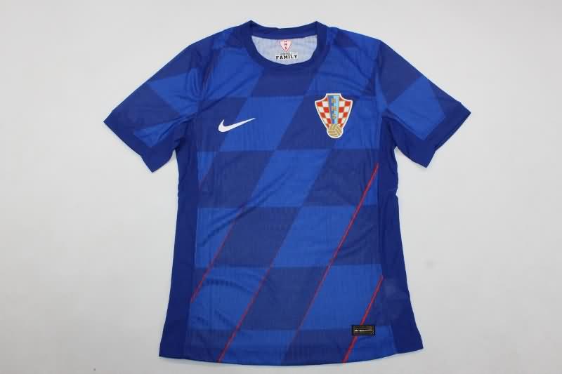 Thailand Quality(AAA) 2024 Croatia Away Soccer Jersey (Player)