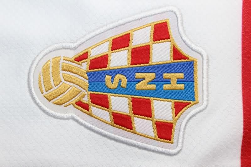Thailand Quality(AAA) 2024 Croatia Home Soccer Jersey