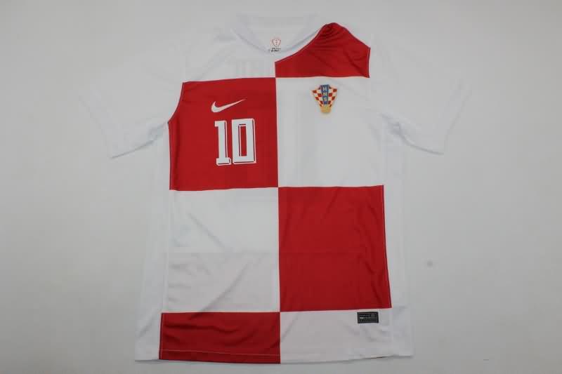 Thailand Quality(AAA) 2024 Croatia Home Soccer Jersey