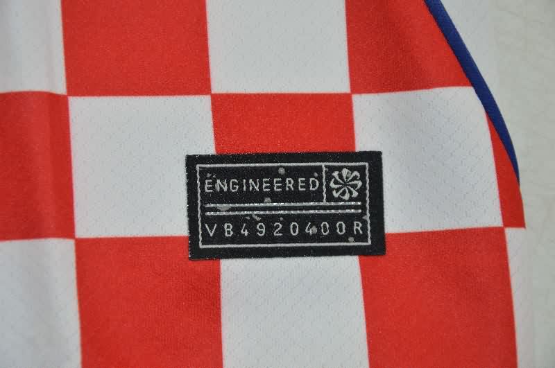 Thailand Quality(AAA) 2026 Croatia World Cup Home Soccer Jersey