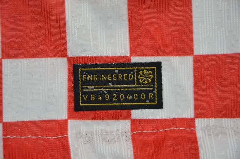 Thailand Quality(AAA) 2026 Croatia World Cup Home Soccer Jersey (Player)