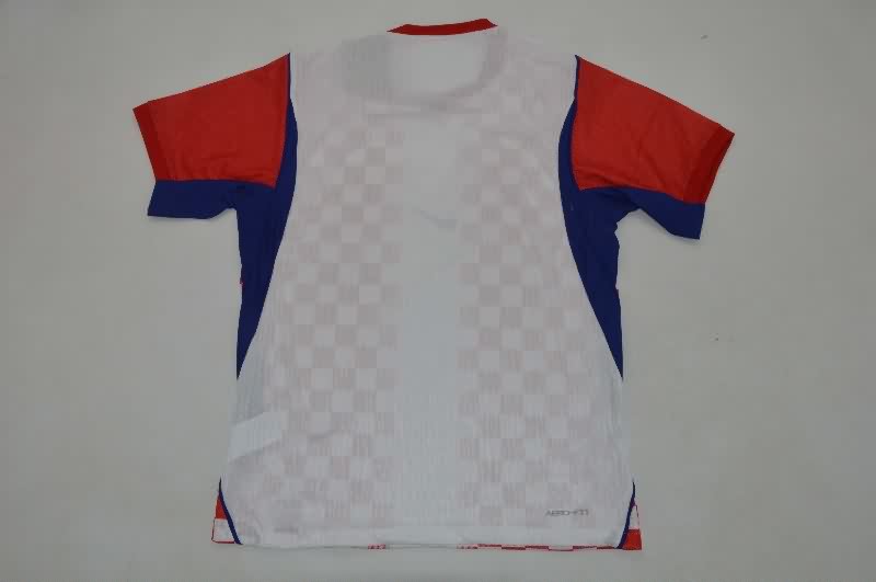 Thailand Quality(AAA) 2026 Croatia World Cup Home Soccer Jersey (Player)