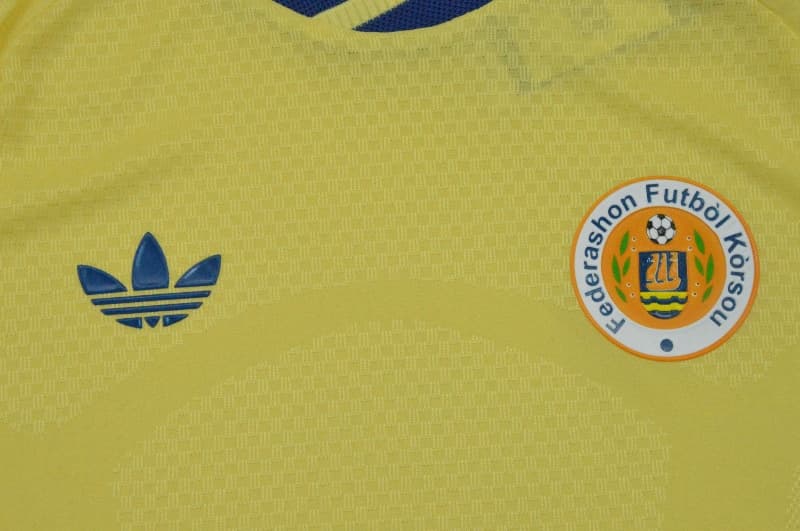 Thailand Quality(AAA) 2026 Curacao World Cup Away Soccer Jersey (Player)