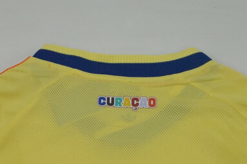 Thailand Quality(AAA) 2026 Curacao World Cup Away Soccer Jersey (Player)