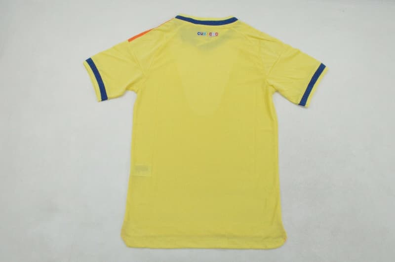 Thailand Quality(AAA) 2026 Curacao World Cup Away Soccer Jersey (Player)