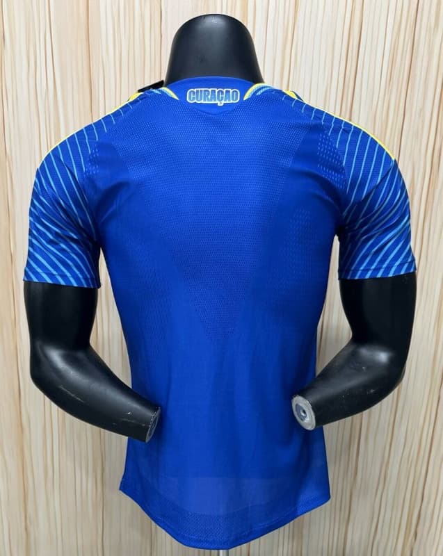 Thailand Quality(AAA) 2026 Curacao World Cup Home Soccer Jersey (Player)