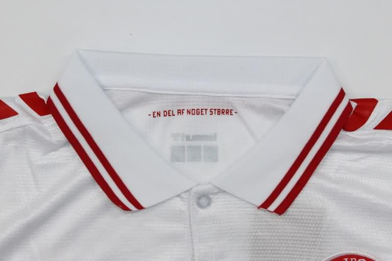 Thailand Quality(AAA) 2024 Denmark Away Soccer Jersey