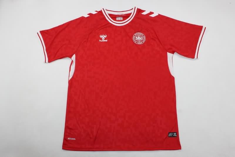 Thailand Quality(AAA) 2024 Denmark Home Soccer Jersey