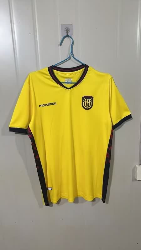 Thailand Quality(AAA) 2026 Ecuador Home Soccer Jersey