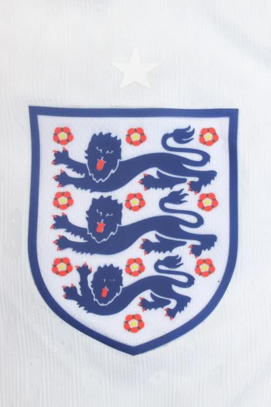 Thailand Quality(AAA) 2024 England Home Soccer Jersey (Player)