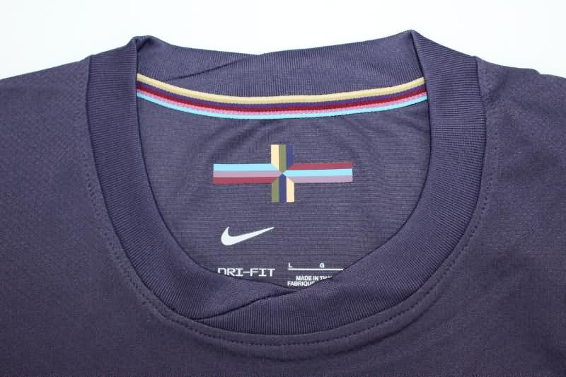 Thailand Quality(AAA) 2024 England Away Soccer Jersey