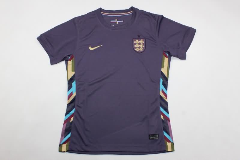 Thailand Quality(AAA) 2024 England Away Women Soccer Jersey