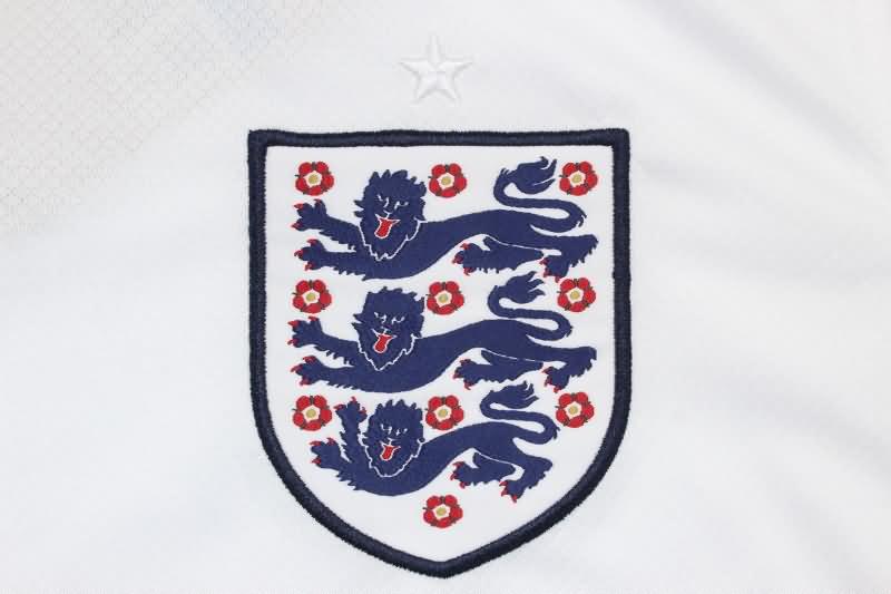 Thailand Quality(AAA) 2024 England Home Soccer Jersey