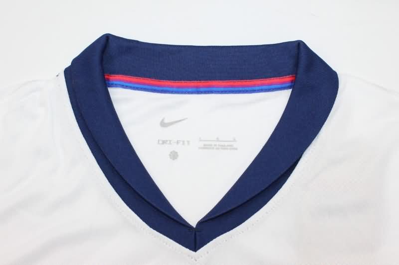 Thailand Quality(AAA) 2024 England Home Long Sleeve Soccer Jersey