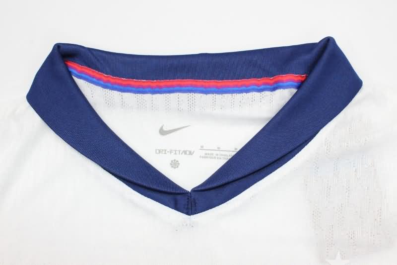 Thailand Quality(AAA) 2024 England Home Long Sleeve Soccer Jersey (Player)