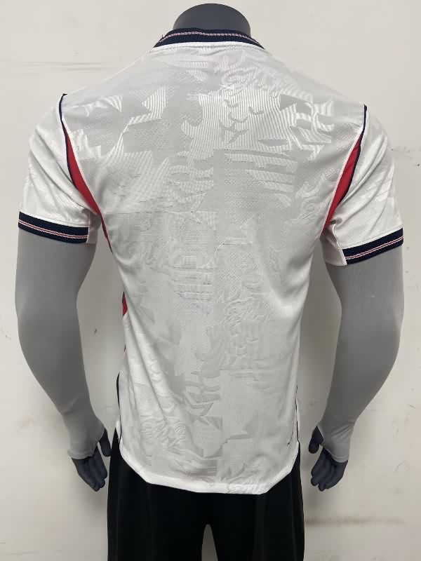 Thailand Quality(AAA) 25/26 England Home Soccer Jersey (Player)