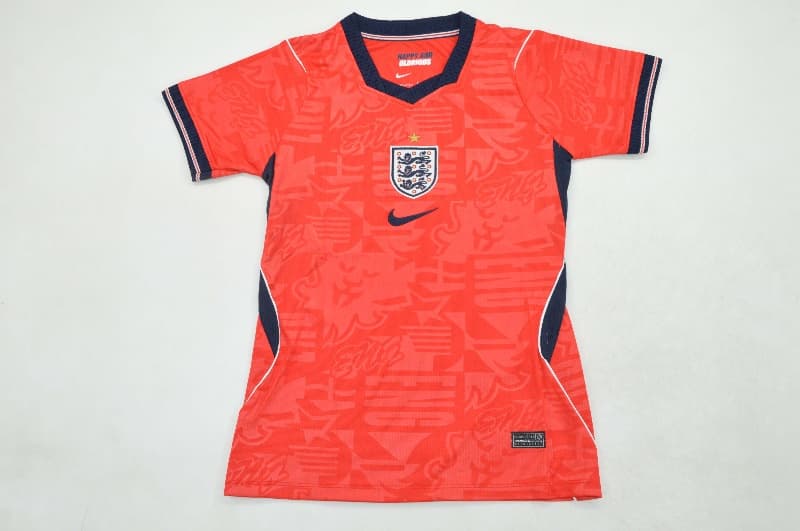 Thailand Quality(AAA) 2026 England World Cup Away Women Soccer Jersey
