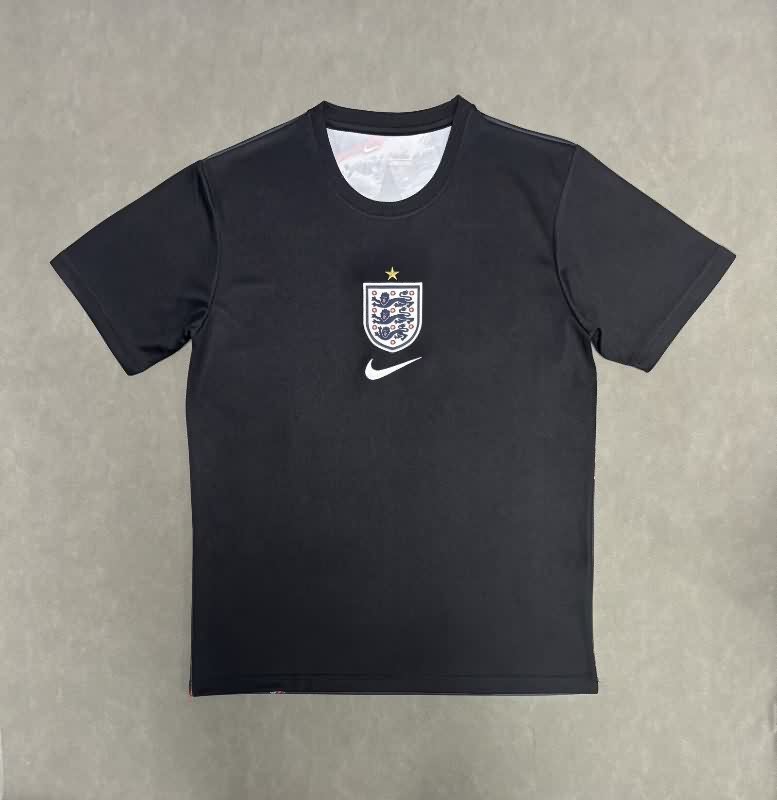 Thailand Quality(AAA) 2026 England Goalkeeper Black Soccer Jersey Thailand Quality(AAA) 2026 England Goalkeeper Black Soccer Jersey