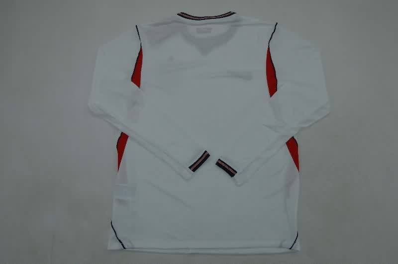 Thailand Quality(AAA) 2026 England Home Long Sleeve Soccer Jersey