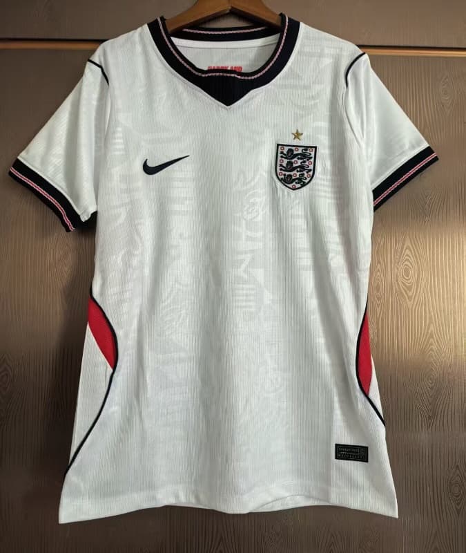 Thailand Quality(AAA) 2026 England Home Women Soccer Jersey