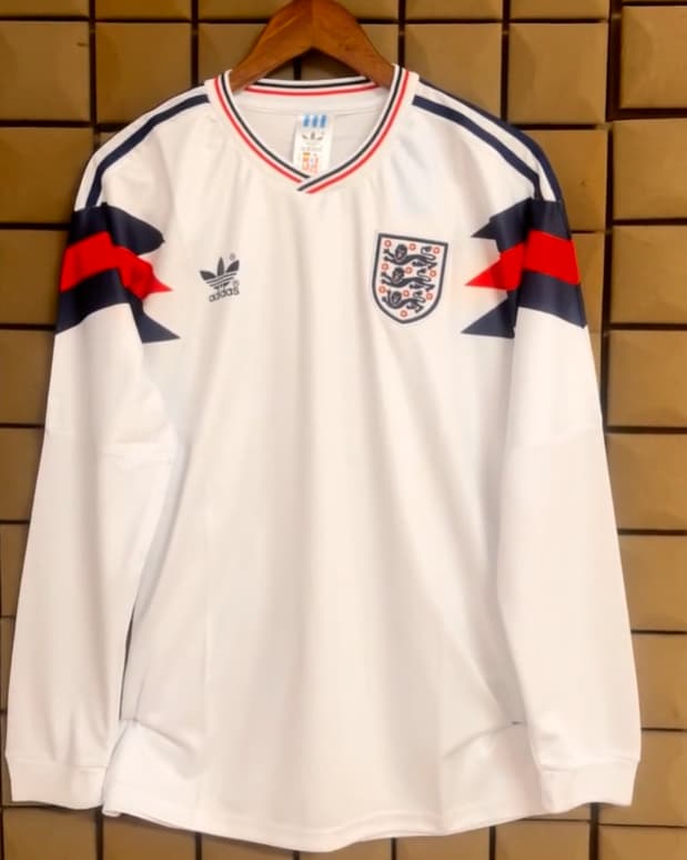 Thailand Quality(AAA) 2026 England Special Long Sleeve Soccer Jersey