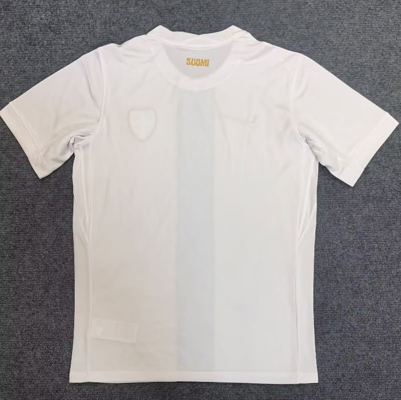 Thailand Quality(AAA) 2025 Finland Home Soccer Jersey